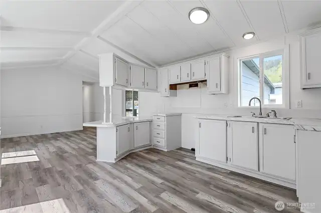 Lots of cabinet space