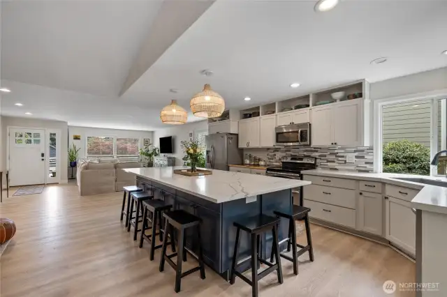 A brand new giant Quartz Counter Top