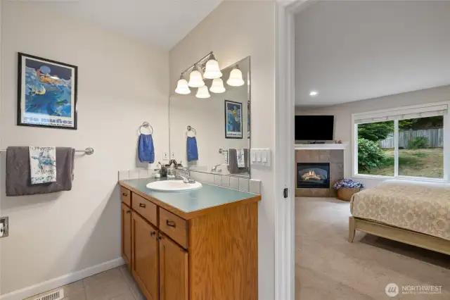 En Suite Bathroom Off from Primary