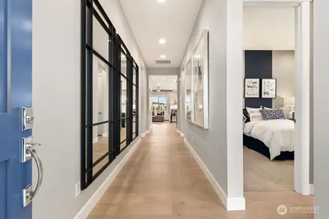 Actual Model Home Entry