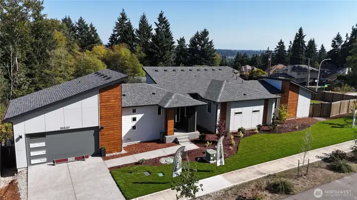 This photo is of the Model Home on Lot 1