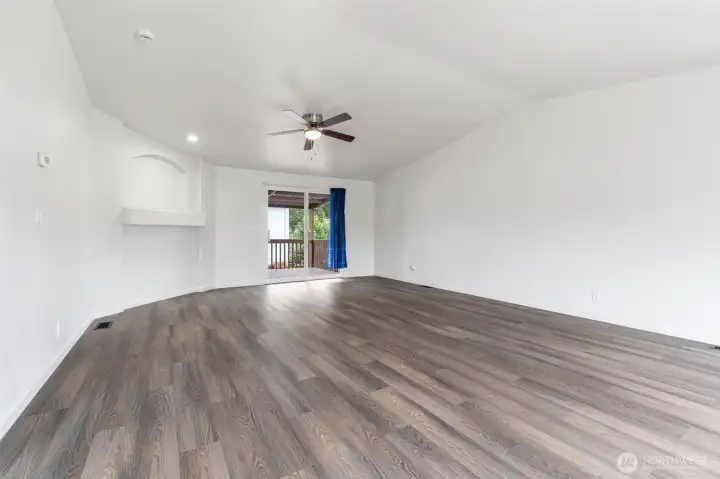 All new flooring, paint, lighting etc.