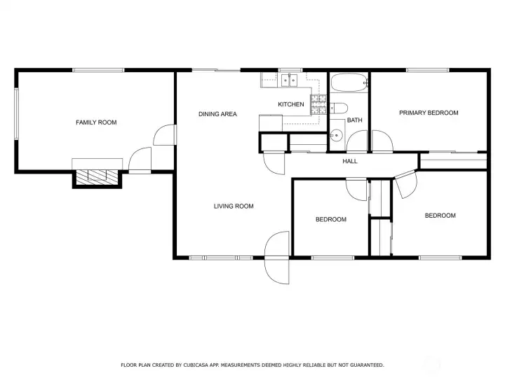 Floor plan. Buyers should verify any measurements to their satisfaction.