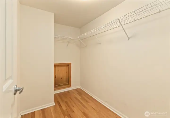 Large Walk-In Closet