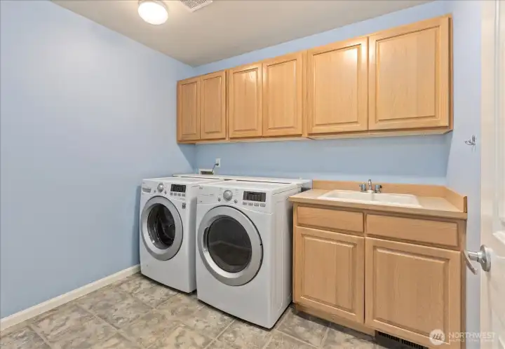 Laundry on Main Floor