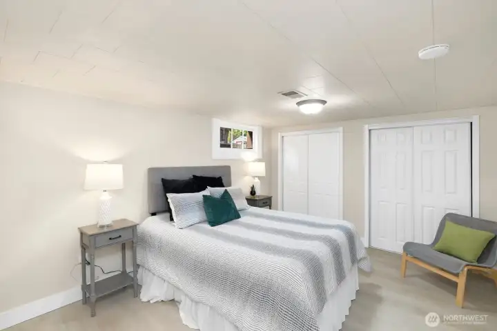 Bedroom #4 / downstairs.