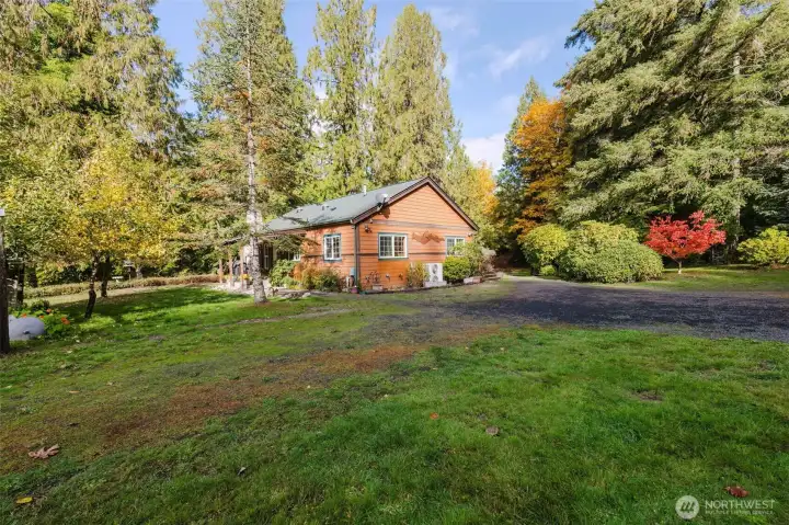 Sweet cabin-inspired home