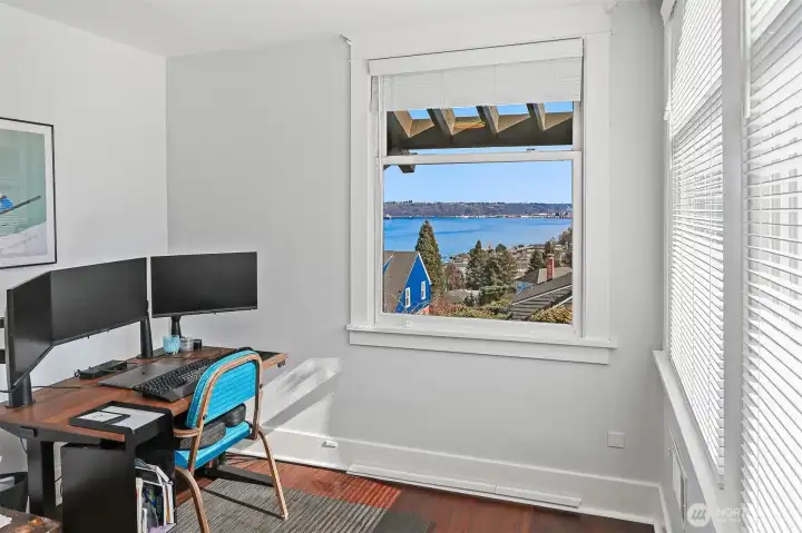 Another angle from the third bedroom.  This window has great Puget Sound views.  You can also get a partial Mt. Rainer view on a clear day!