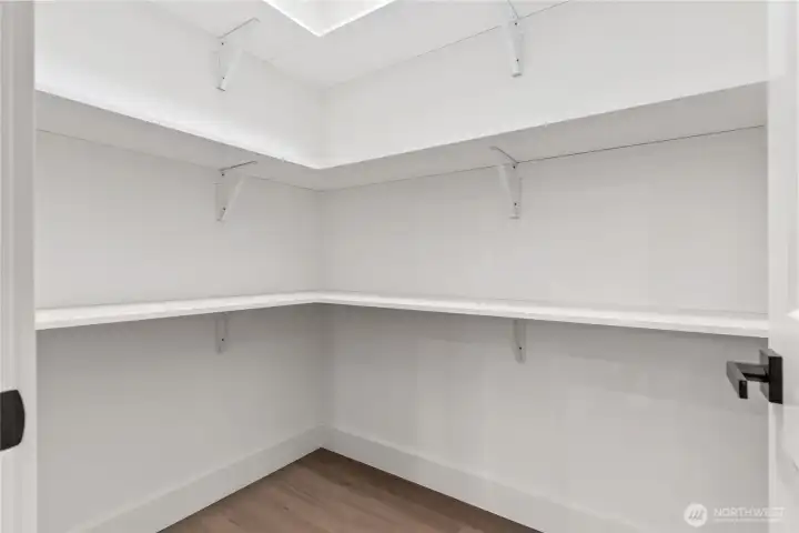 Large walk-in pantry