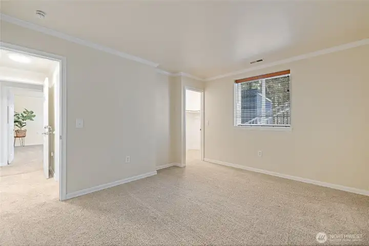 Second large bedroom on lower level.