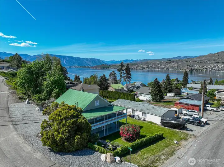 Huge Lake and Mountain views