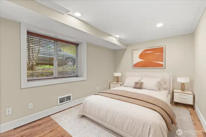 Apartment bedroom