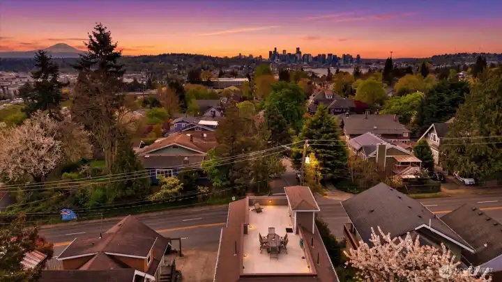 Rooftop deck
