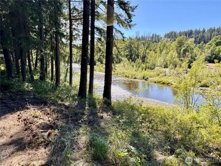 Northwest view from the trail.