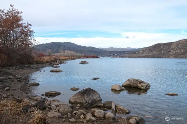 Private river access - shared with Big River, Coyote Rapids and Lazy Lightning Long Plats.