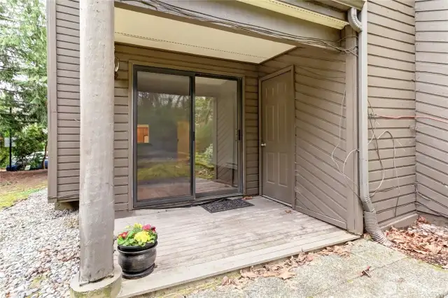 Patio for summertime fun!