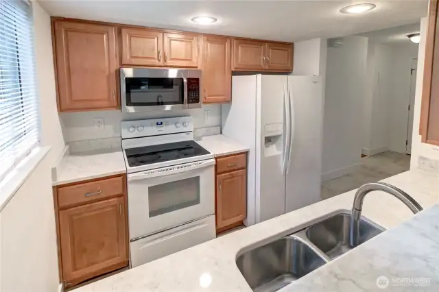 Built in stainless microwave