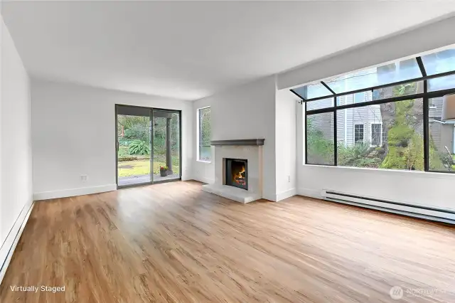 Garden window for lots of natural light