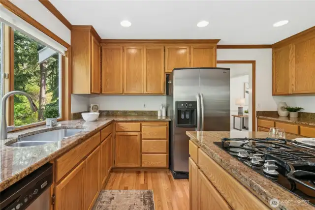 Another angle of this kitchen space.