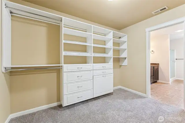 Primary Walk-in Closet