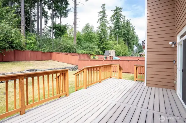 Enjoy Outdoor Living on the New 2023 Deck.