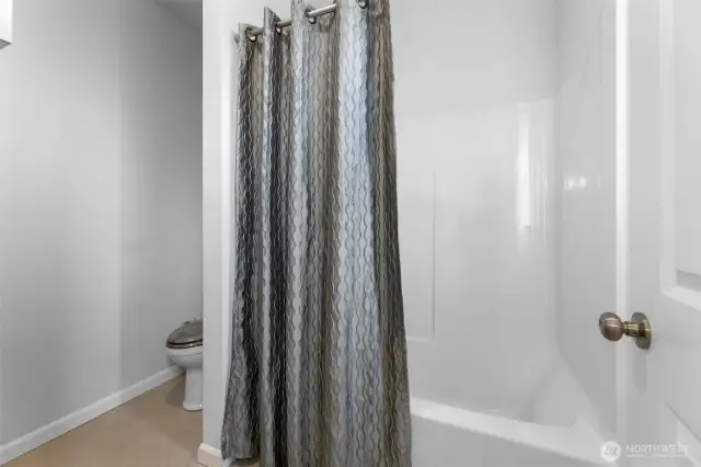 Shower with Tub in 2nd Bath