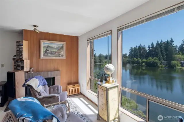 Another shot of the view from living room.