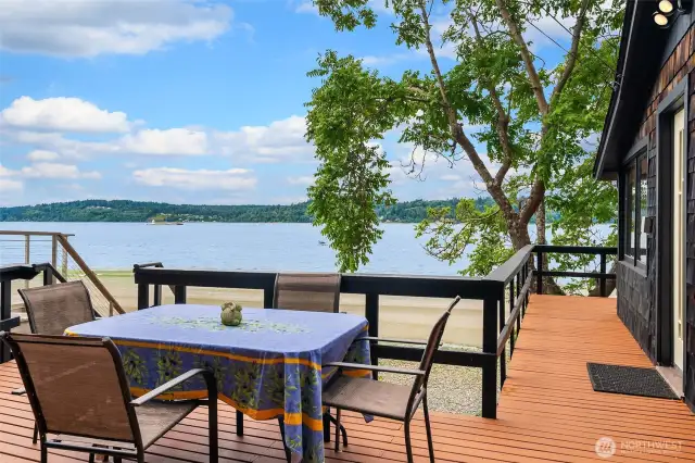 Great place to eat, drink and soak in the view.