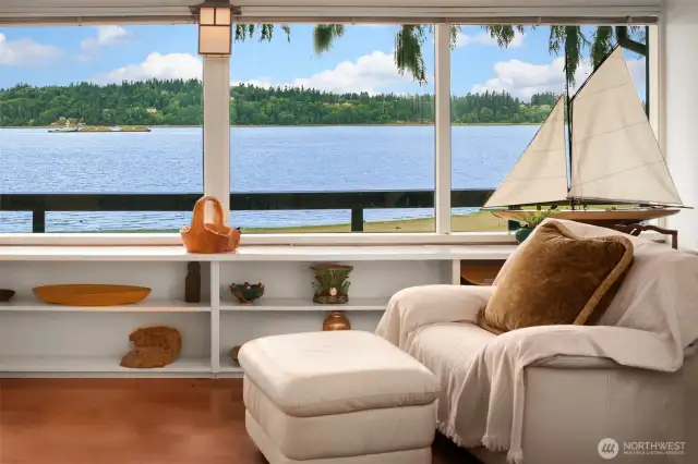 Great spot for reading.