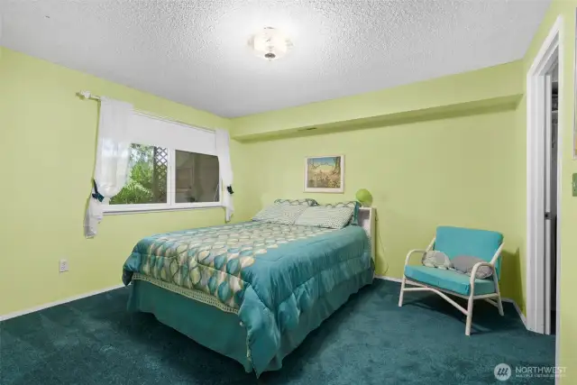 Downstairs bdrm #3 with 3/4 bath