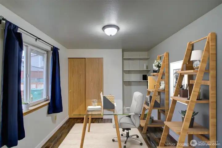 Third bdrm virtually staged