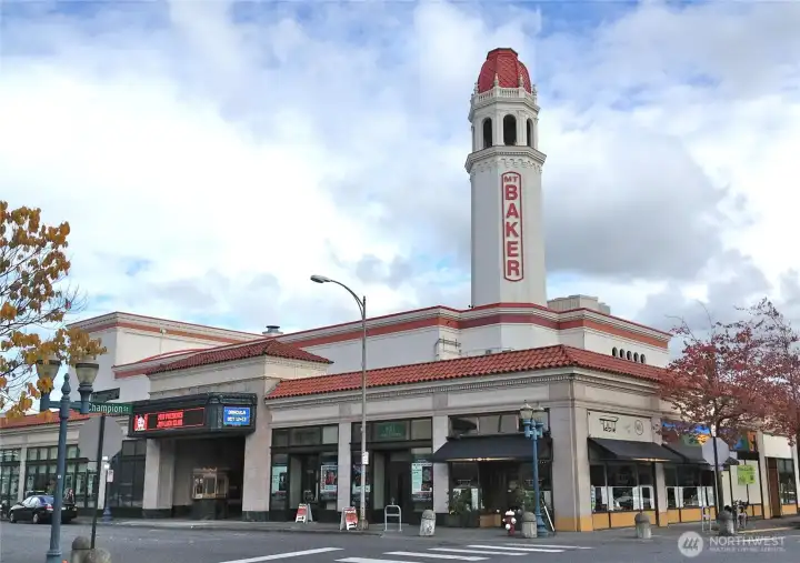 Amazing shows at Mt Baker Theatre are just a 10 minute walk away!