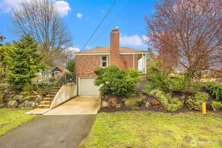 Convenient attached garage plus driveway parking.