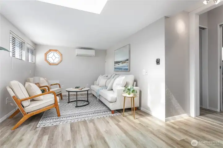 HP Split keeps heated & cooled year-round