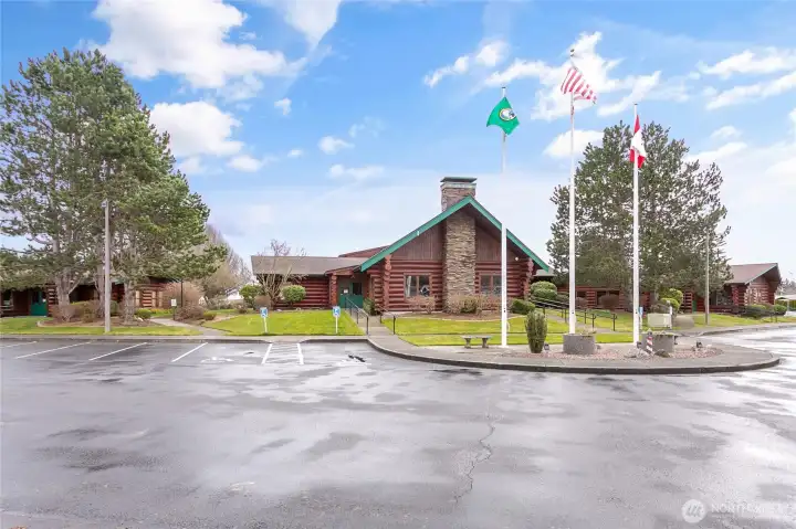 Latitude 49 clubhouse, short distance from home