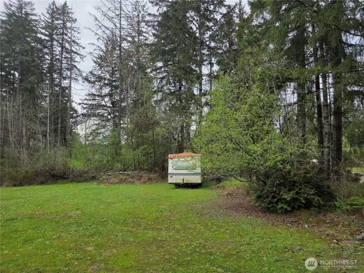 For the Travel Trailers, they do not go with the property.