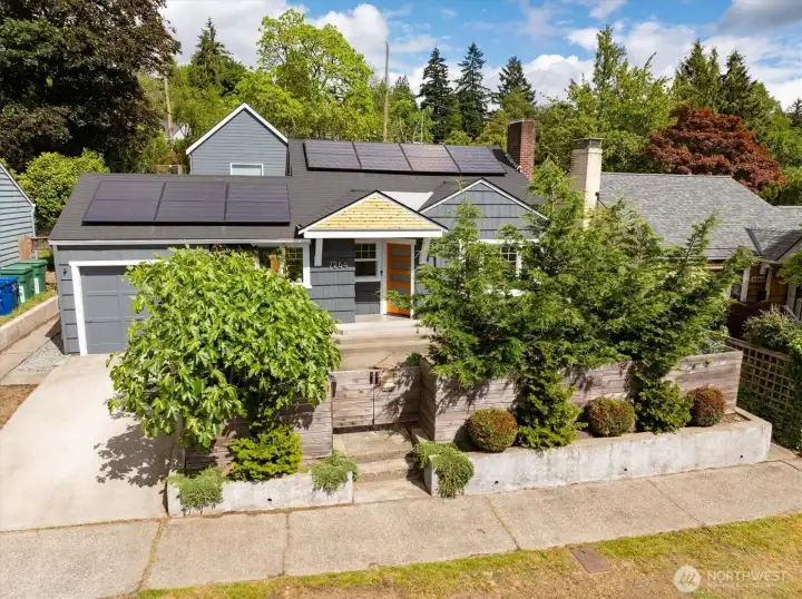 Boasting tremendous curb appeal, this home shines inside and out.  The solar panels are a great bonus!