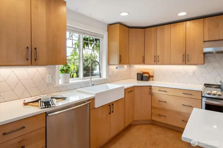Tons of counter space.