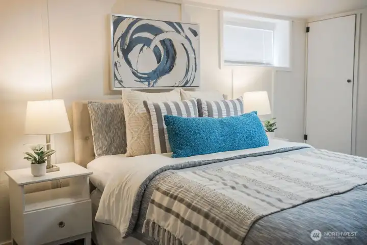 Bedroom 2 on lower level