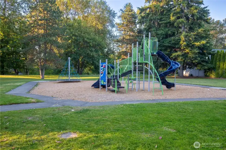 Fun playground at Dykstra Park next door.