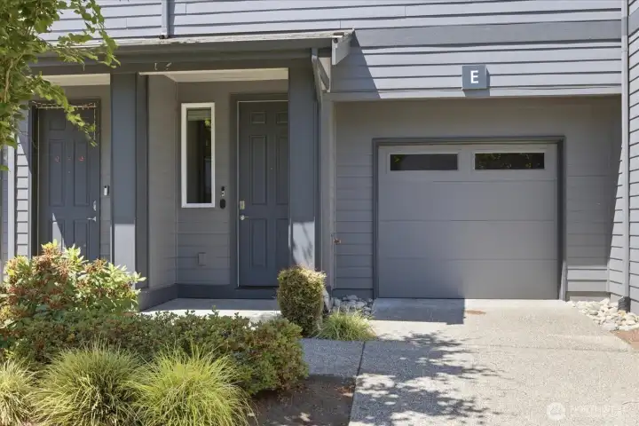 Front door and Garage Door
