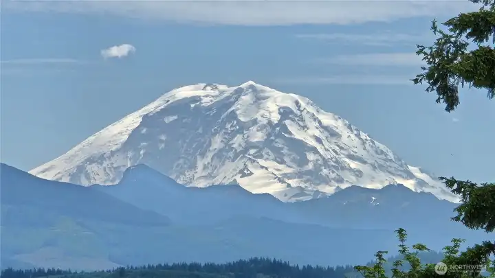 You "might" get a house on top of the property to catch this view, but not likely.