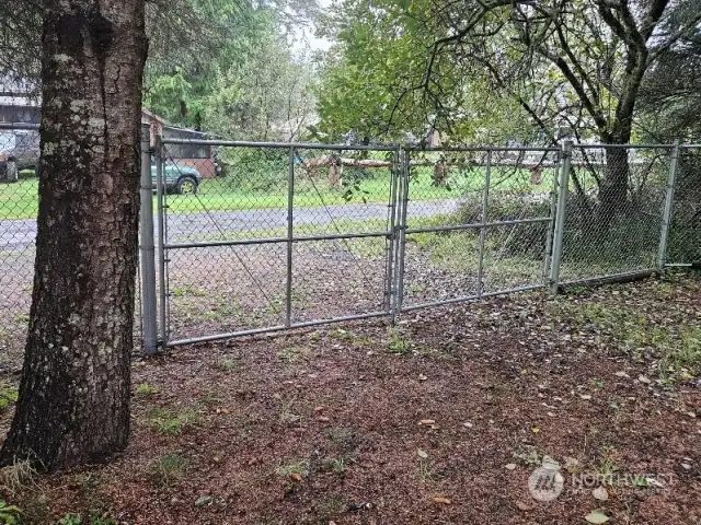 Fence to Q Street