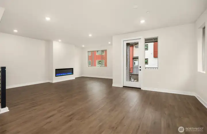 Cafe and gathering room