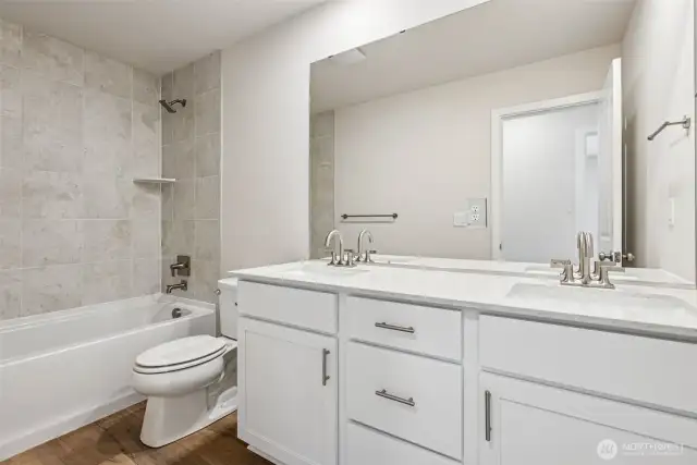Disclaimer Secondary photos of same floor plan on different lot in different community: Photos are from another Warren, finishes, upgrades, and features may vary.