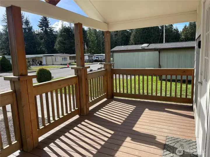 I love this covered porch.so relaxing... I love this covered porch.so relaxing...