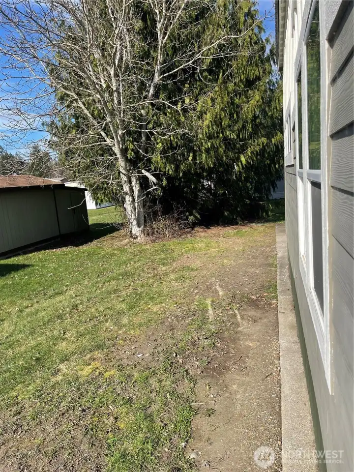 Stepping outside, left Stepping outside, left