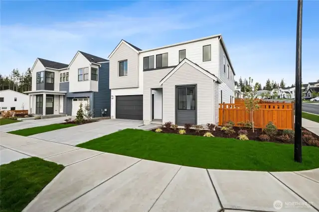 Actual Exterior of Homesite 25.