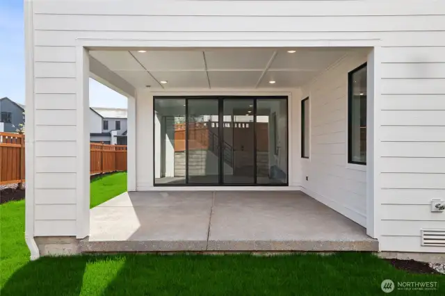 Actual Exterior of Homesite 25.