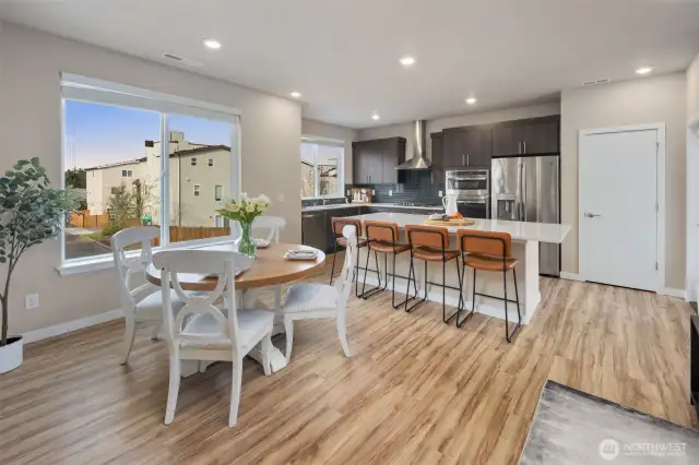 Open Kitchen on Upper